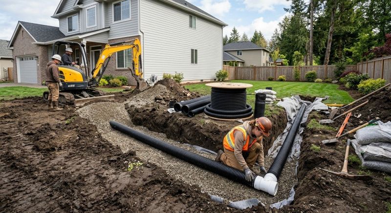 Drain Rerouting in Tuscaloosa, AL