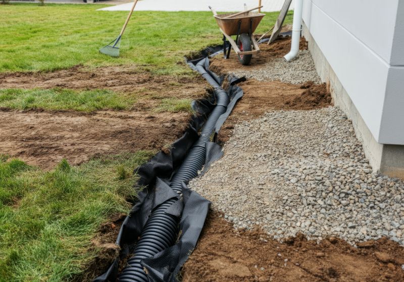 Exterior Drainage Installation in Birmingham, AL