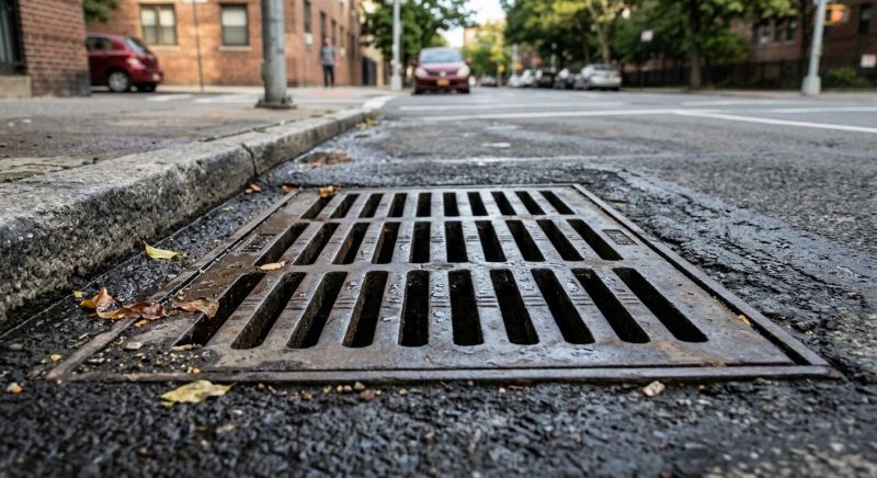 Sidewalk Drainage Installation in Birmingham, AL